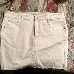 Jessica Simpson Jean skirt